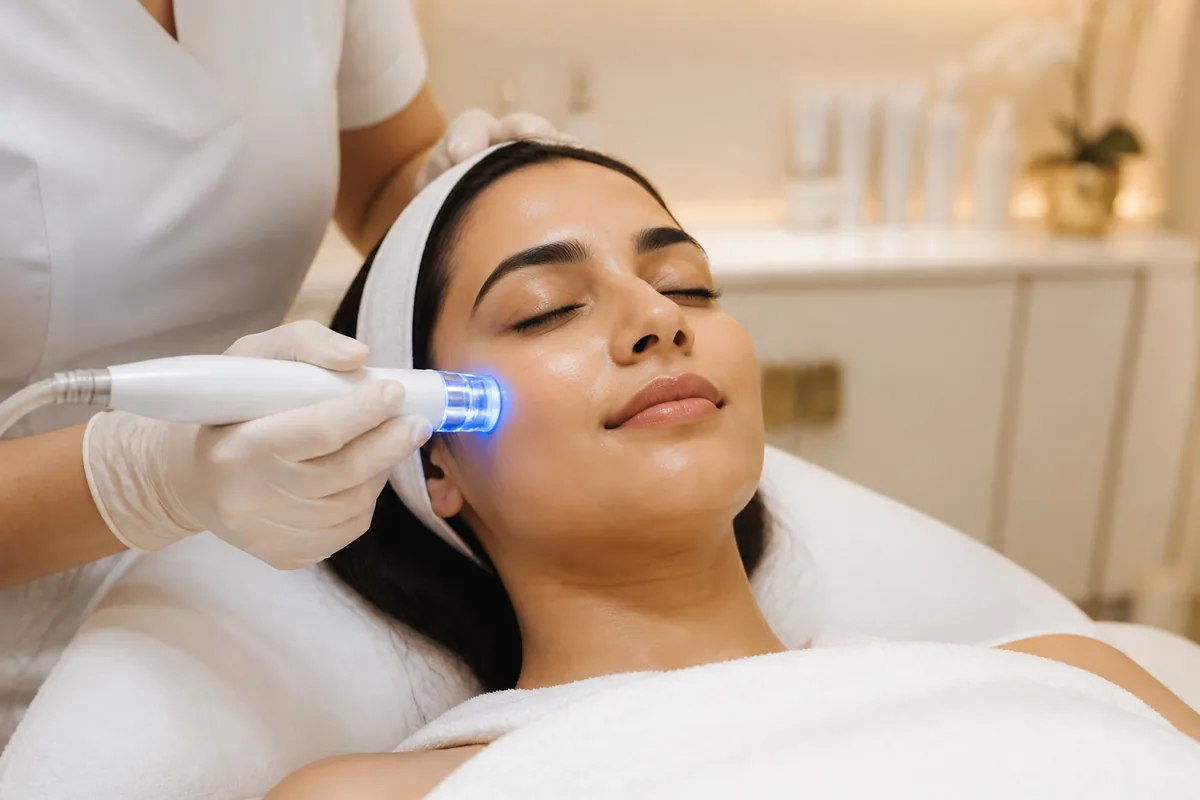 Hydrafacial benefits for Indian skin by Dr Divya Banswada, Dermatologist in Kokapet, Hyderabad