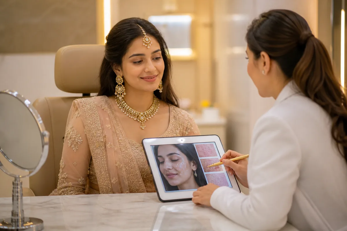 Wedding countdown skincare plan 90 60 30 days by Dr Divya Banswada, Dermatologist in Kokapet, Hyderabad Wedding countdown skincare plan 90 60 30 days by Dr Divya Banswada, Dermatologist in Kokapet, Hyderabad